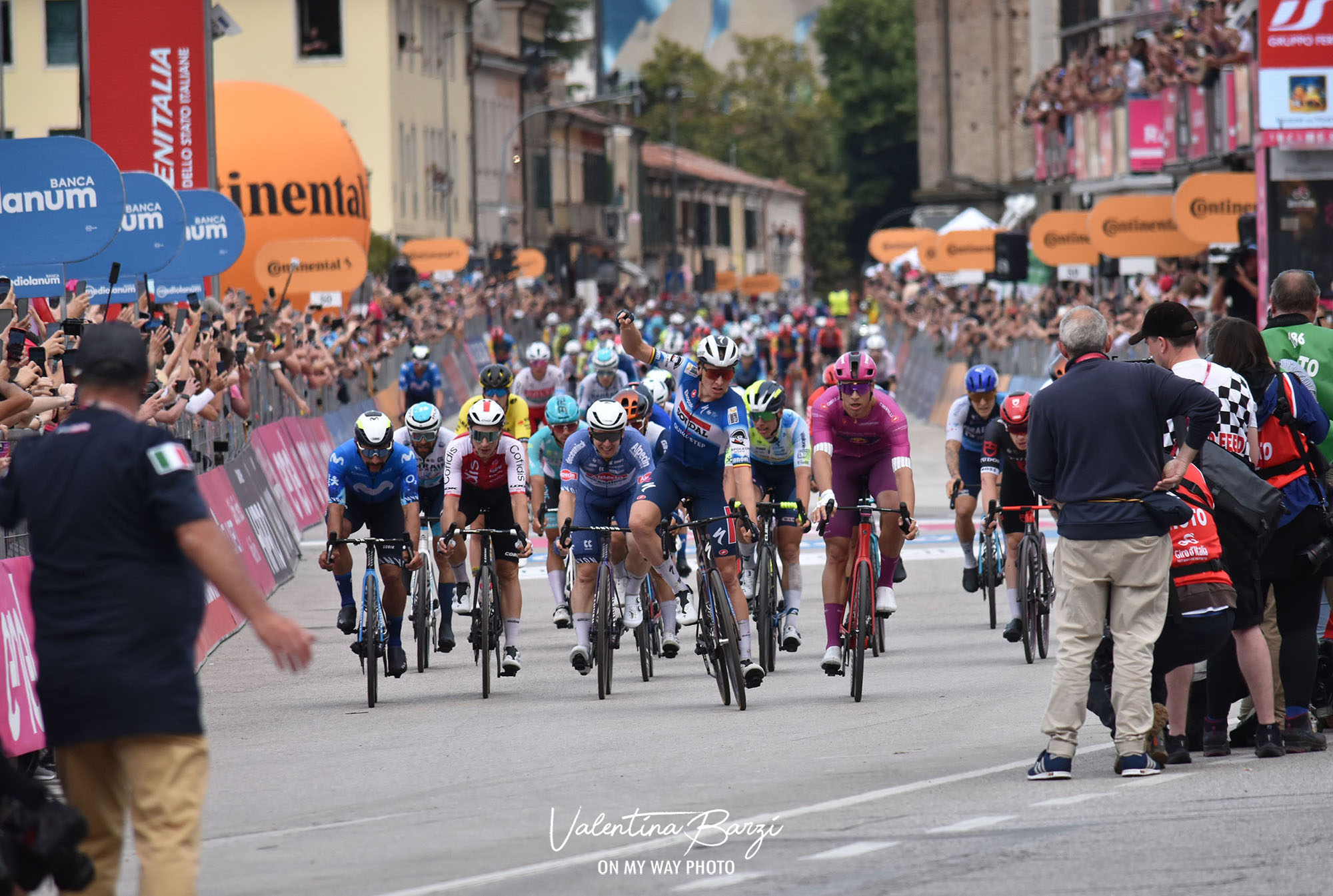 Classement de la 18ème étape du Tour d'Italie, remportée par Tim Merlier