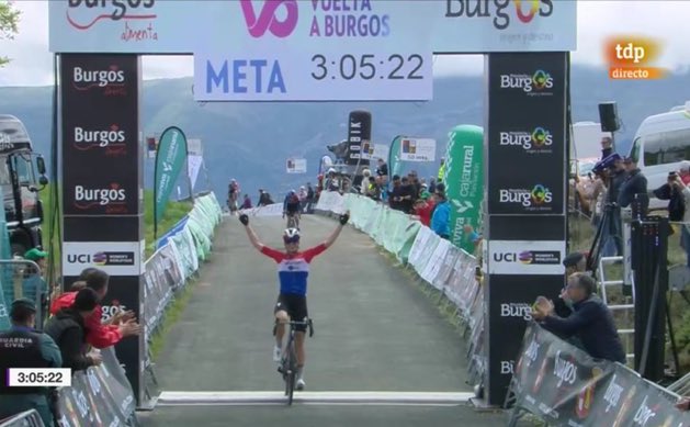 Classement de la 2ème étape de la Vuelta Burgos, remportée par Demi Vollering