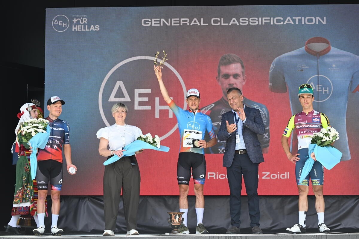 Classement général du Tour of Hellas, remporté par Riccardo Zoidl