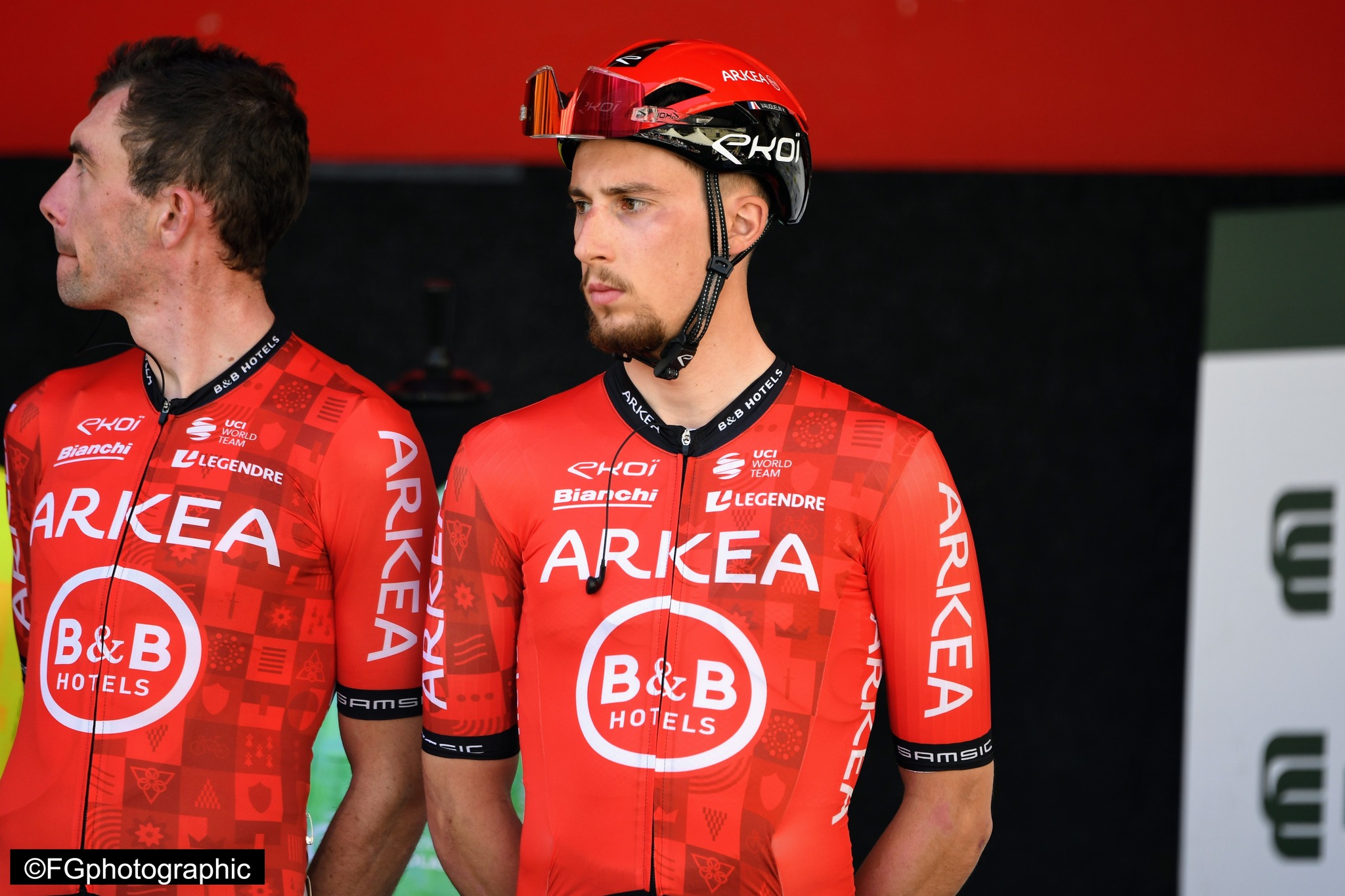 Arnaud Démare et Kevin Vauquelin seront les leaders de la formation Arkea - B&B Hôtels lors du prochain Tour de France.