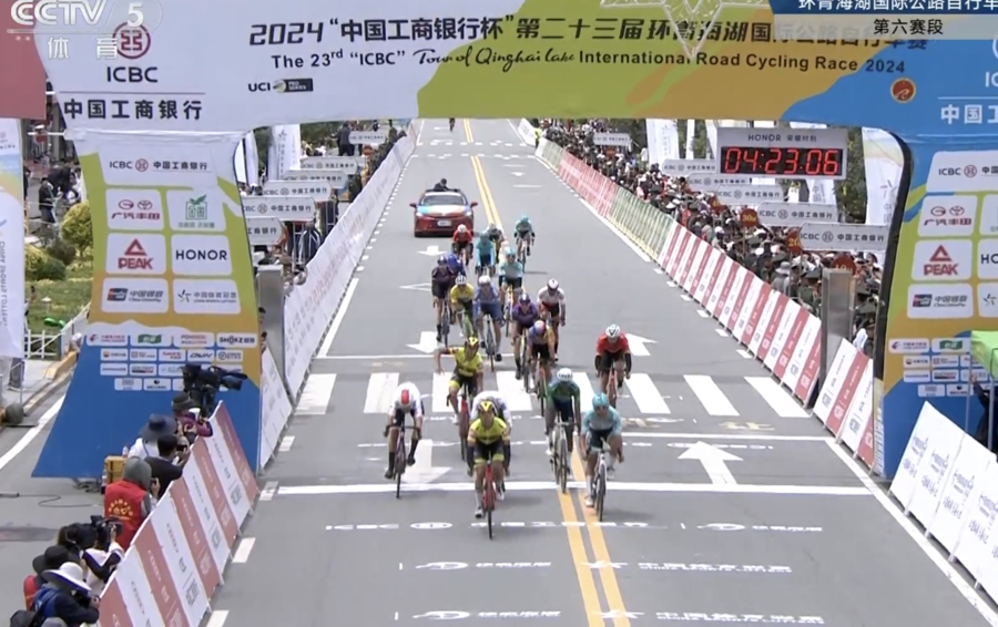 Davide Persico a remporté la 6ème étape du Tour of Qinghai Lake