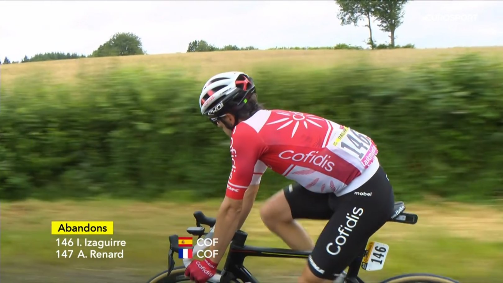 Deux coureurs de la formation Cofidis ont quitté les routes du Tour de France lors de la 11ème étape