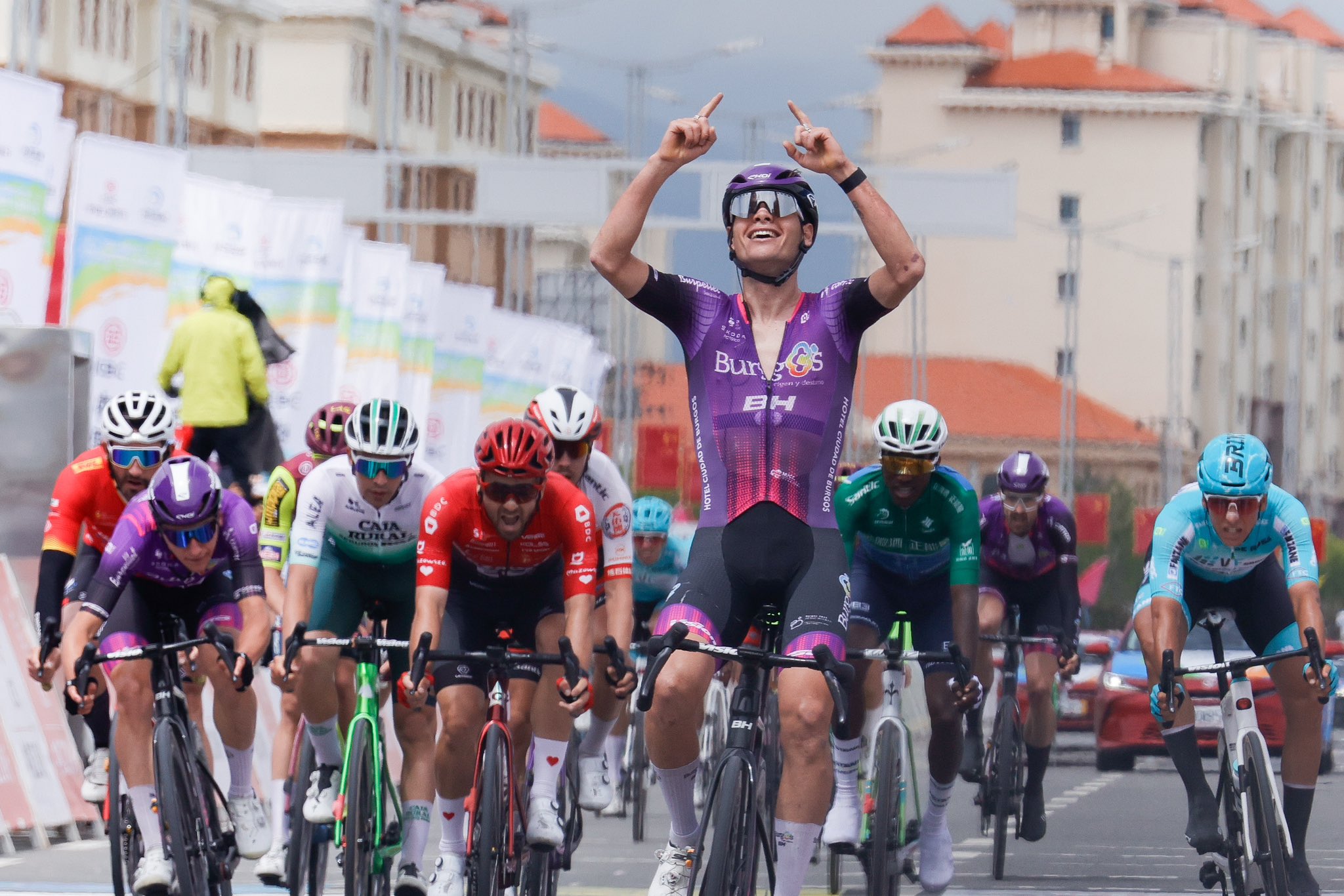 Eric Fagundez a remporté la 8ème et dernière étape du Tour of Qinghai Lake.