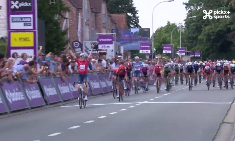 Charlotte Kool a remporté la 2ème étape du Baloise Ladies Tour