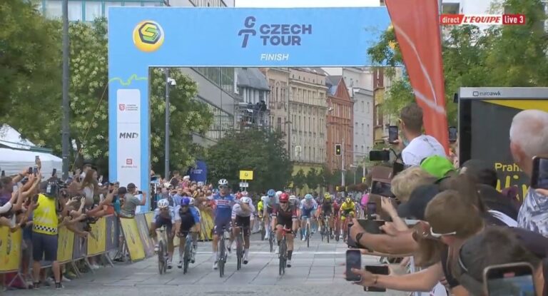 Luke Lamperti s’adjuge la 1ère étape du Czech Cycling Tour