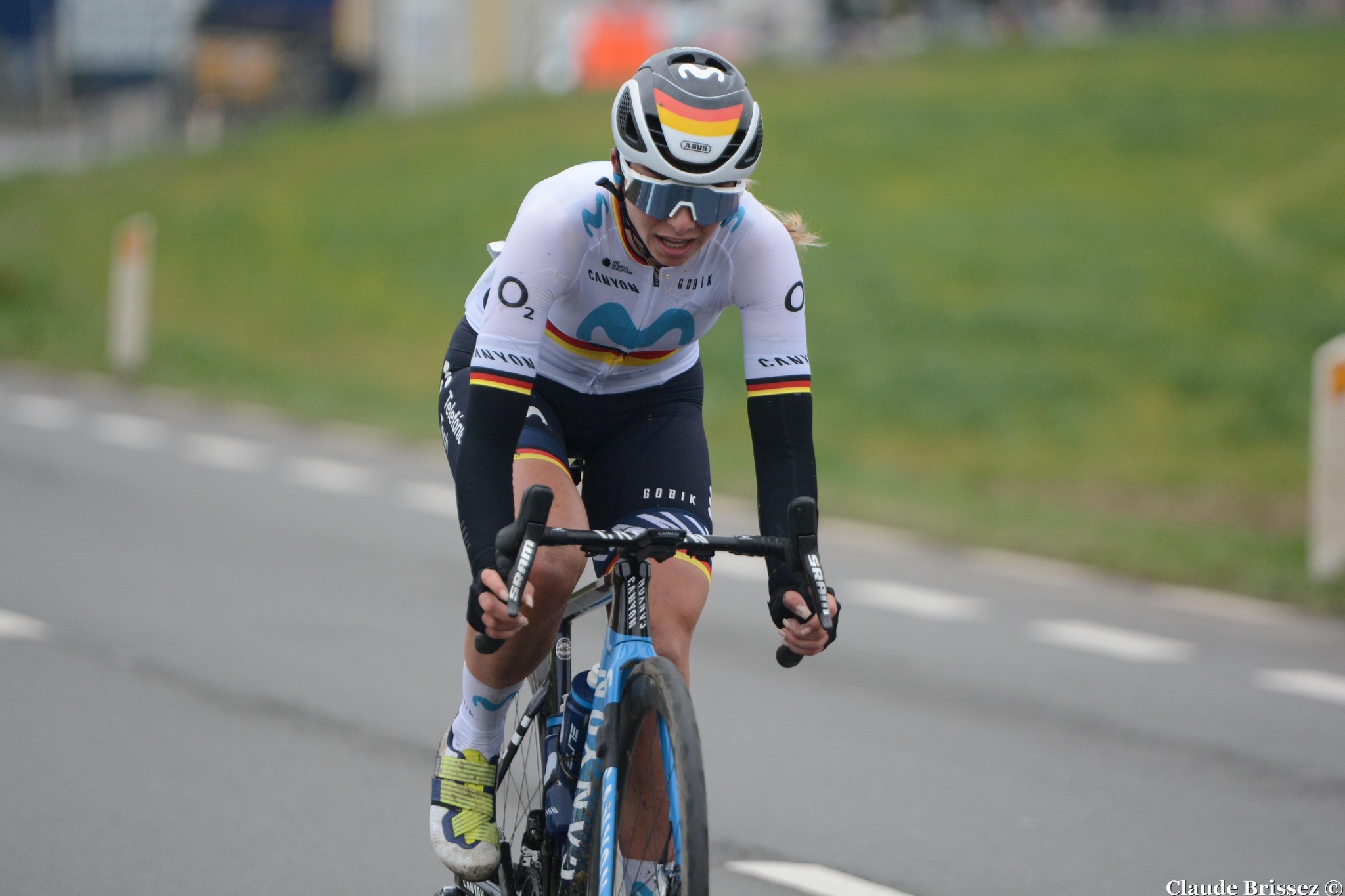 Sélection de l'équipe Movistar pour le Giro d'Italia Women 2024.