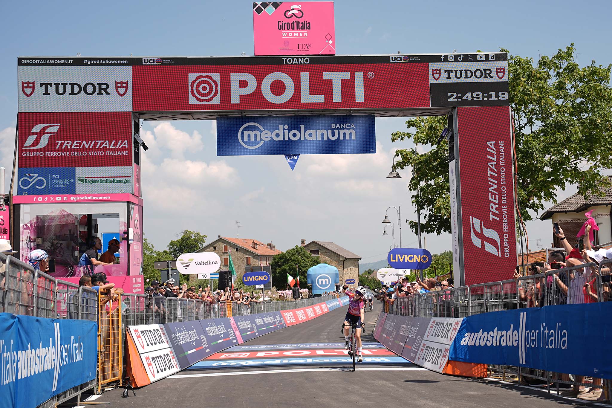 Niamh Fisher-Black a remporté la 3ème étape du Giro d'Italia Women