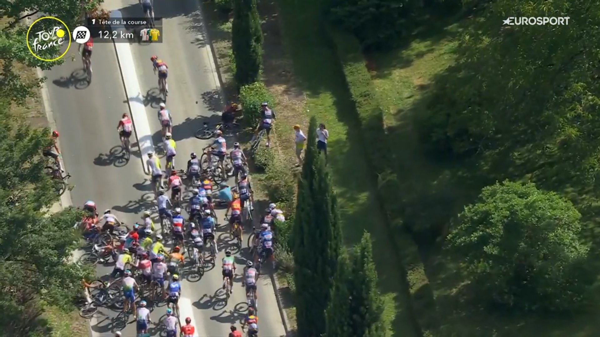 Primoz Roglic a malheureusement perdu gros lors de la 12ème étape du Tour de France.