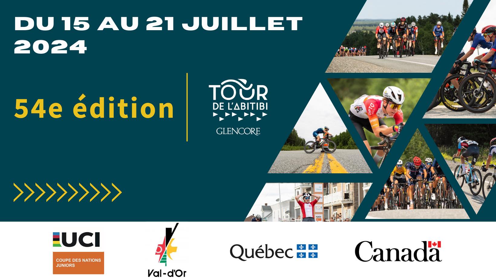 Liste des partants du Tour de l'Abitibi