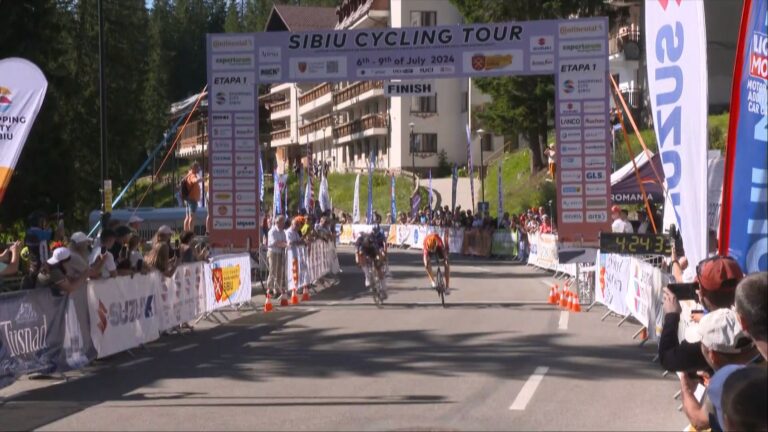 Florian Lipowitz gagne la 1ère étape du Sibiu Cycling Tour