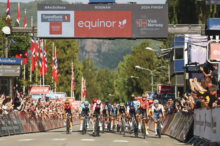 Résumé vidéo de la 1ère étape de l'Arctic Race of Norway