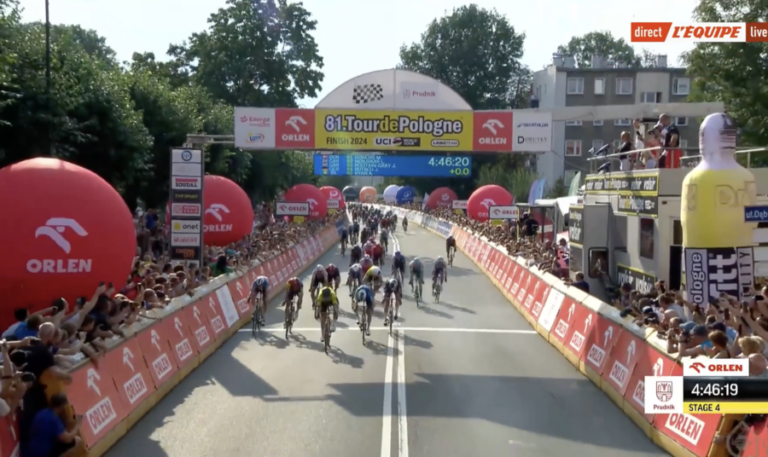 Olav Kooij remporte la 4ème étape du Tour de Pologne