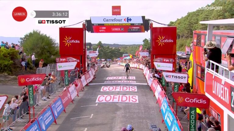 Pablo Castrillo a remporté la 12ème étape du Tour d'Espagne