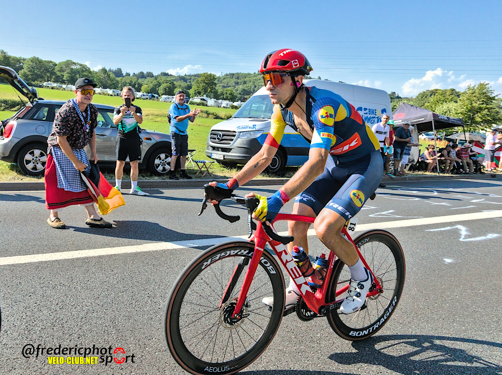 Giulio Ciccone a abandonné lors de la 10ème étape du Tour d'Espagne.