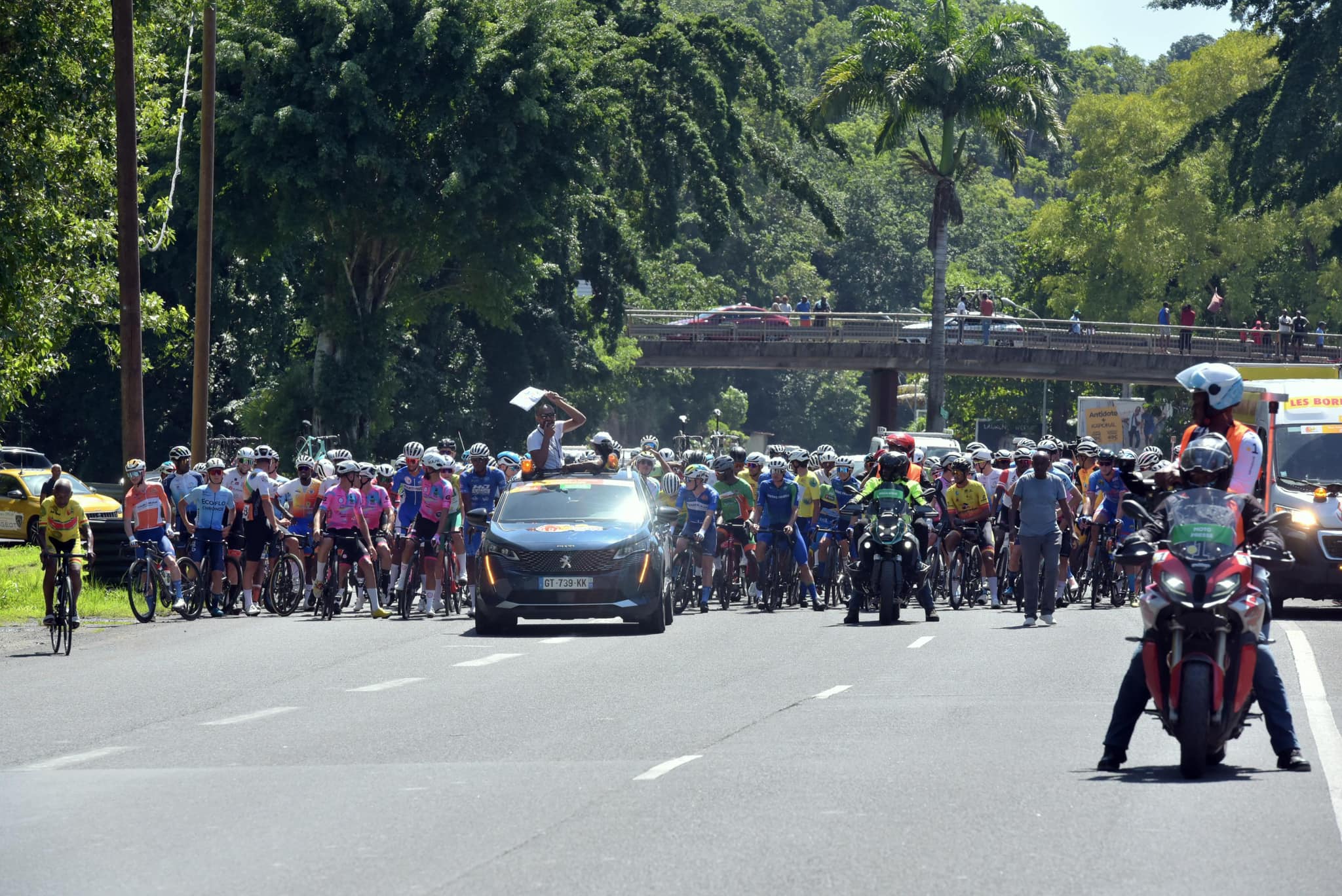 Quentin Bezza a remporté la 1ère étape du Tour de la Guadeloupe