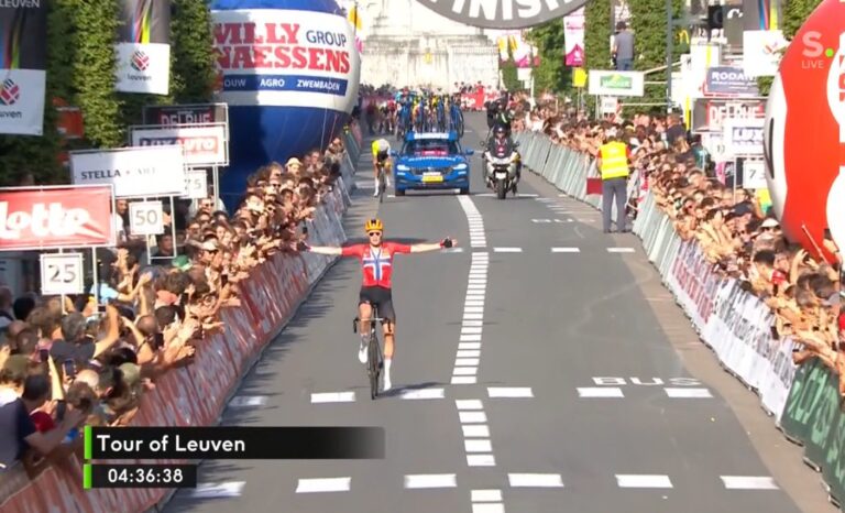 Markus Hoelgaard a remporté le Tour of Leuven.