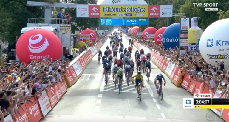 Olav Kooij a remporté la 7ème et dernière étape du Tour de Pologne.