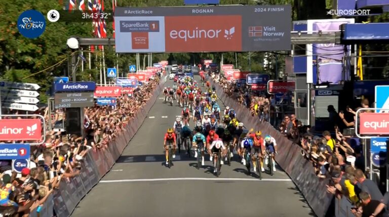 Alexander Kristoff a remporté la 1ère étape de l'Arctic Race of Norway