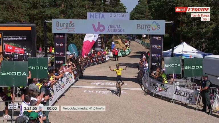 Sepp Kuss remporte la 3ème étape de la Vuelta a Burgos