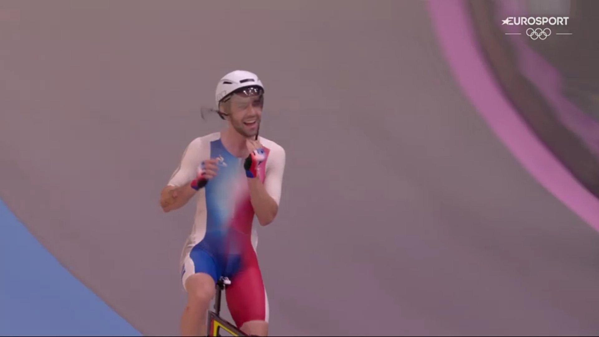 Benjamin Thomas a été sacré champion olympique de l'Omnium lors des JO de Paris 2024