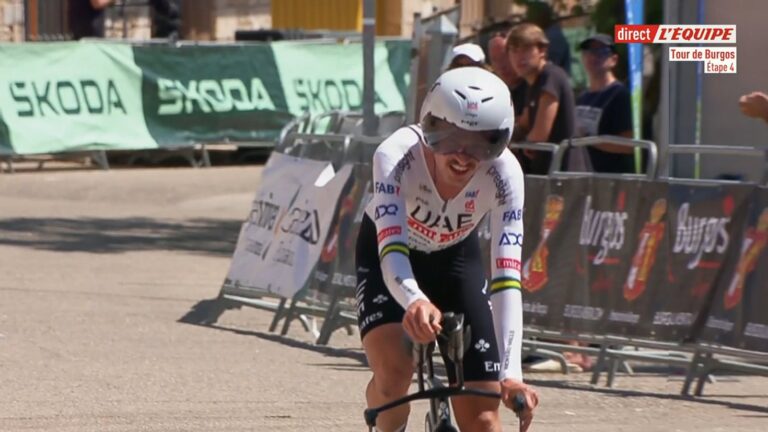 Jay Vine remporte la 4ème étape de la Vuelta a Burgos