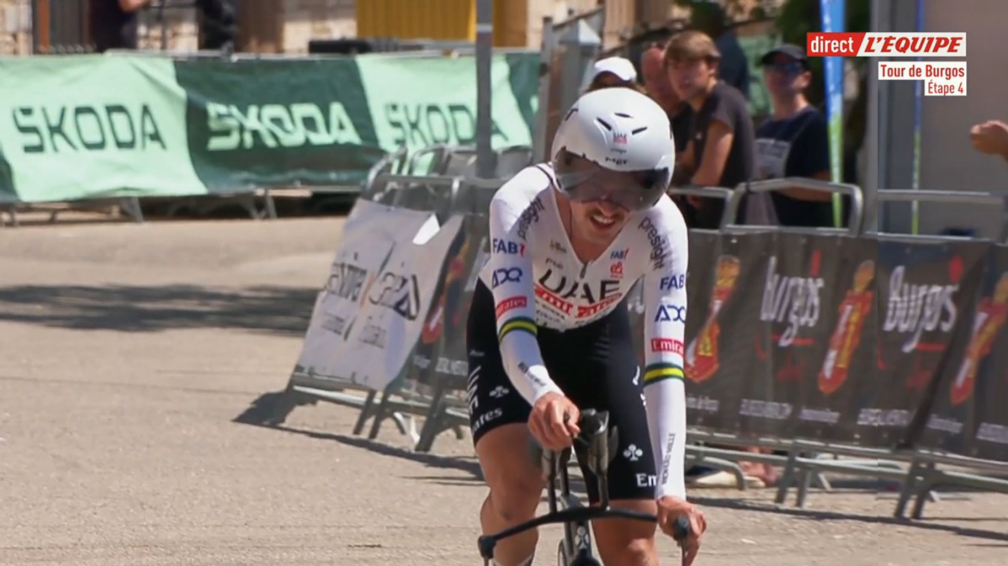 Jay Vine a remporté la 4ème étape de la Vuelta a Burgos