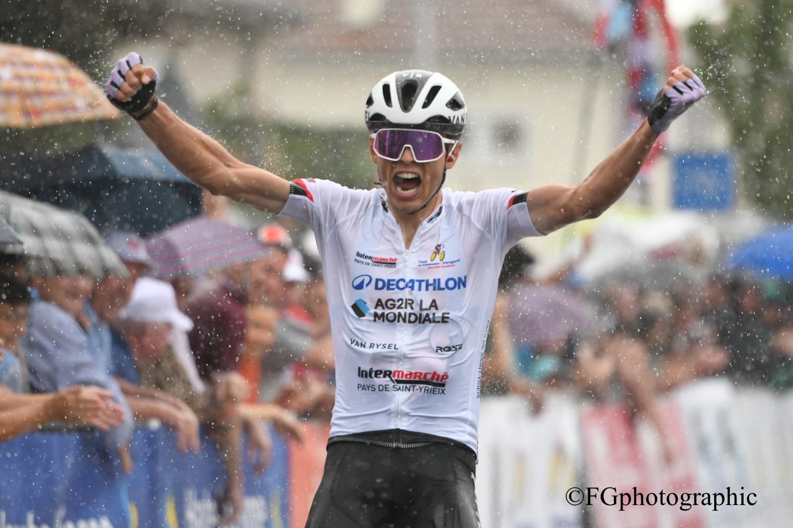 Alex Baudin a remporté la 2ème étape du Tour du Limousin