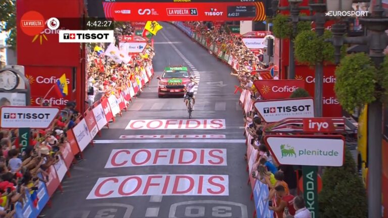 Adam Yates a remporté la 9ème étape de la Vuelta a España.