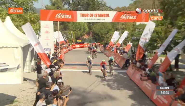 Mathieu Burgaudeau a remporté la 3ème étape du Tour of Istanbul.