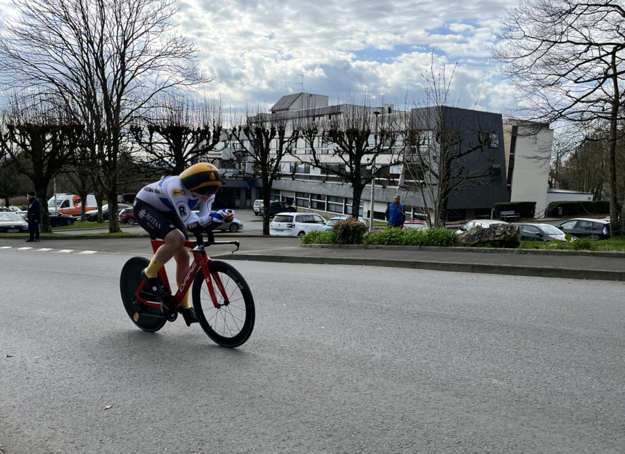 Anniina Ahtosalo a remporté le chrono des championnats d'Europe U23