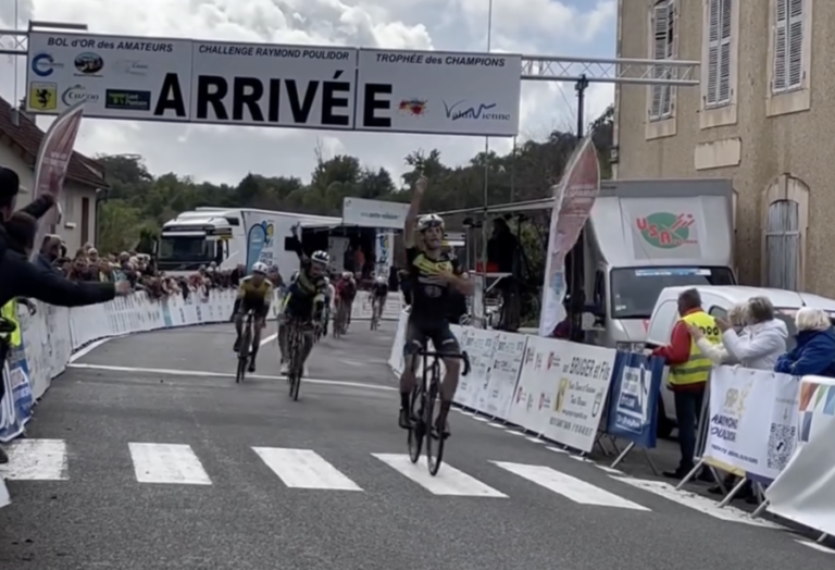 Hugo Millet a remporté le Bol d'Or des Amateurs.