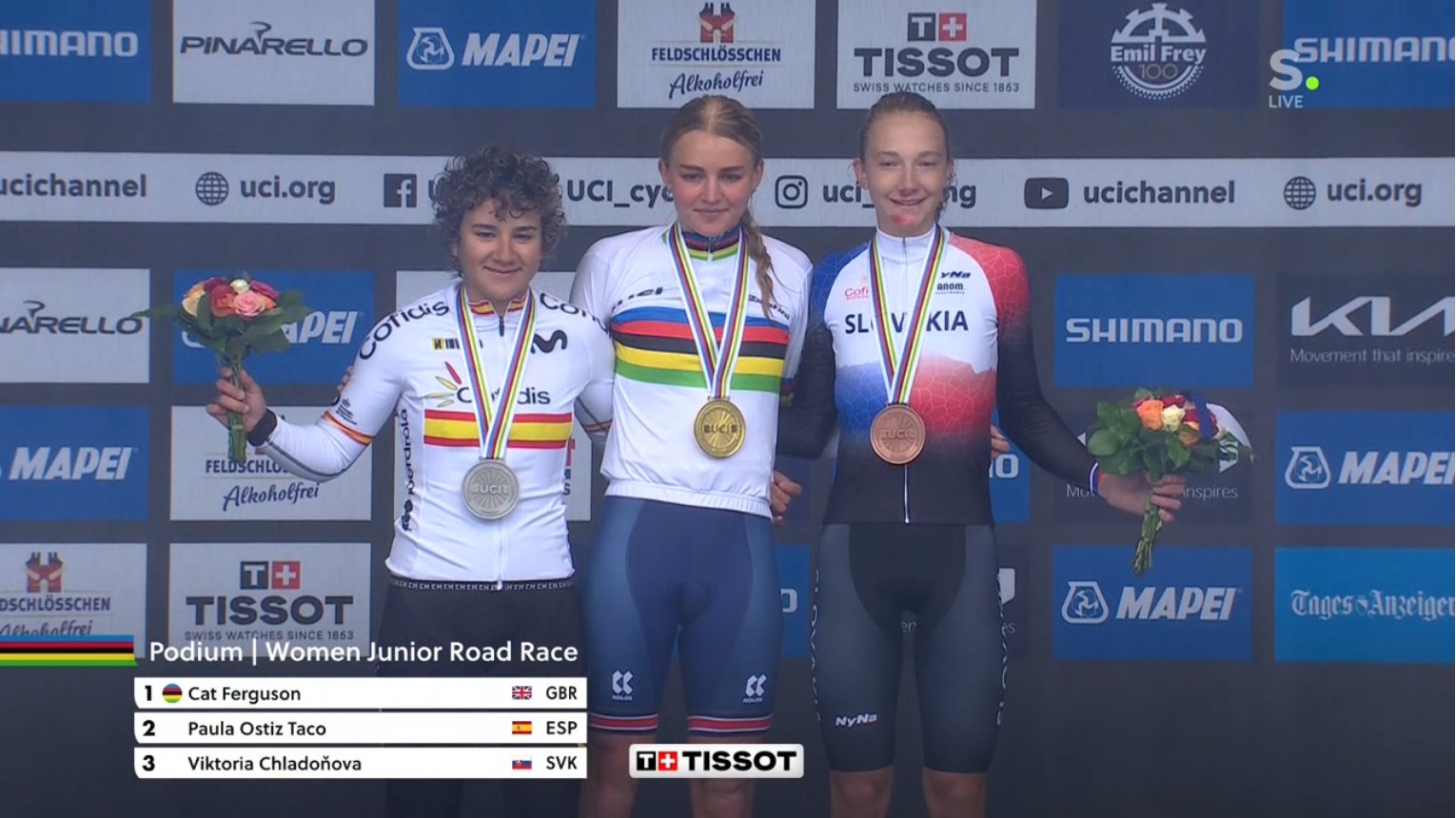 Cat Ferguson est championne du monde U19