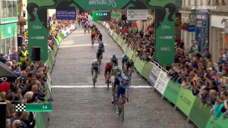 Paul Magnier a remporté la 1ère étape du Tour of Britain.