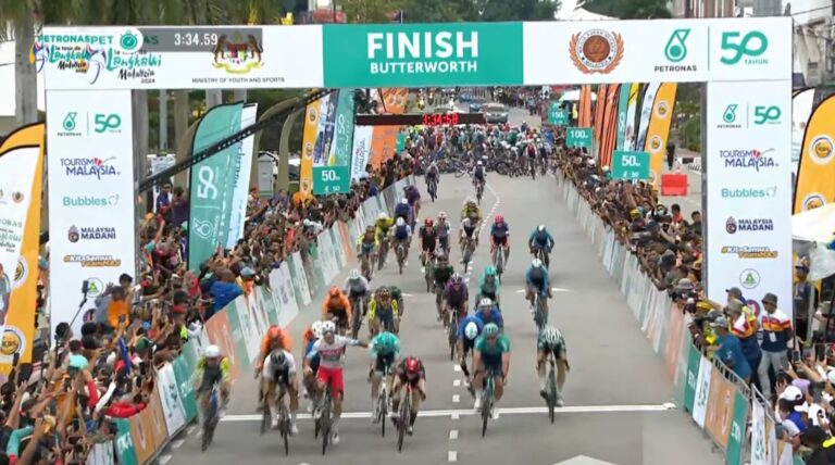 Matteo Malucelli gagne la 2ème étape du Tour de Langkawi