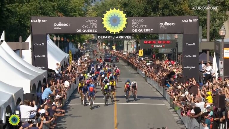 Michael Matthews de nouveau vainqueur à Quebec !