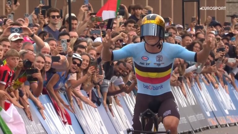 Remco Evenepoel, champion du monde du chrono