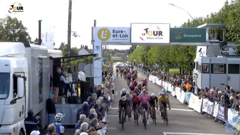 Valentin Tabellion a remporté la 2ème étape du Tour d'Eure-et-Loir.