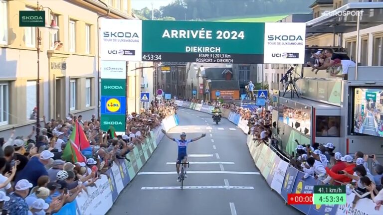 Mauri Vansevenant s’offre la 3ème étape du Skoda Tour