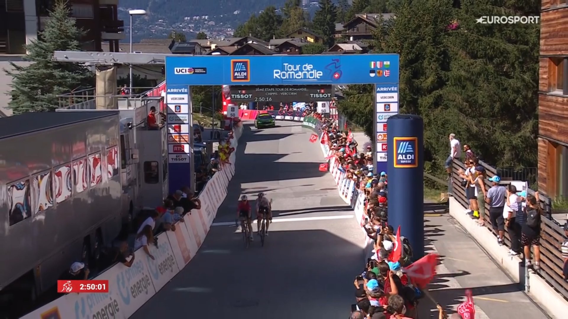 Demi Vollering a remporté la 2ème étape du Tour Romandie Féminin