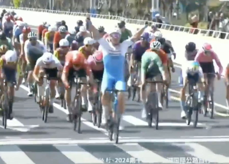 Martin Laas a remporté la 1ère étape du Tour of Taihu Lake.