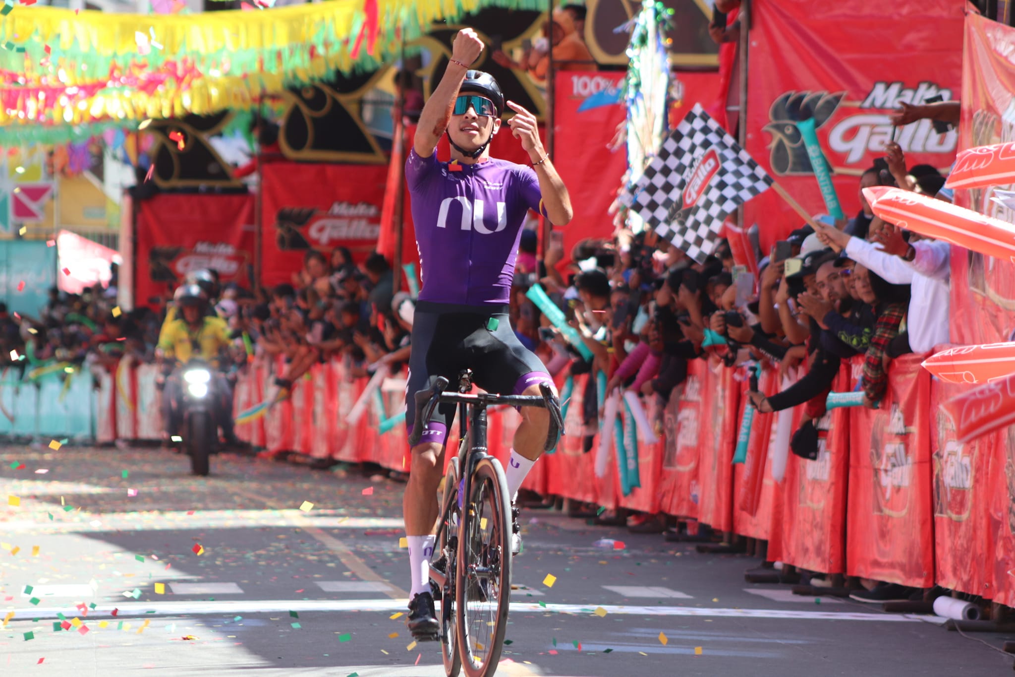 Jhonatan Chaves a remporté la 5ème étape de la Vuelta Guatemala.