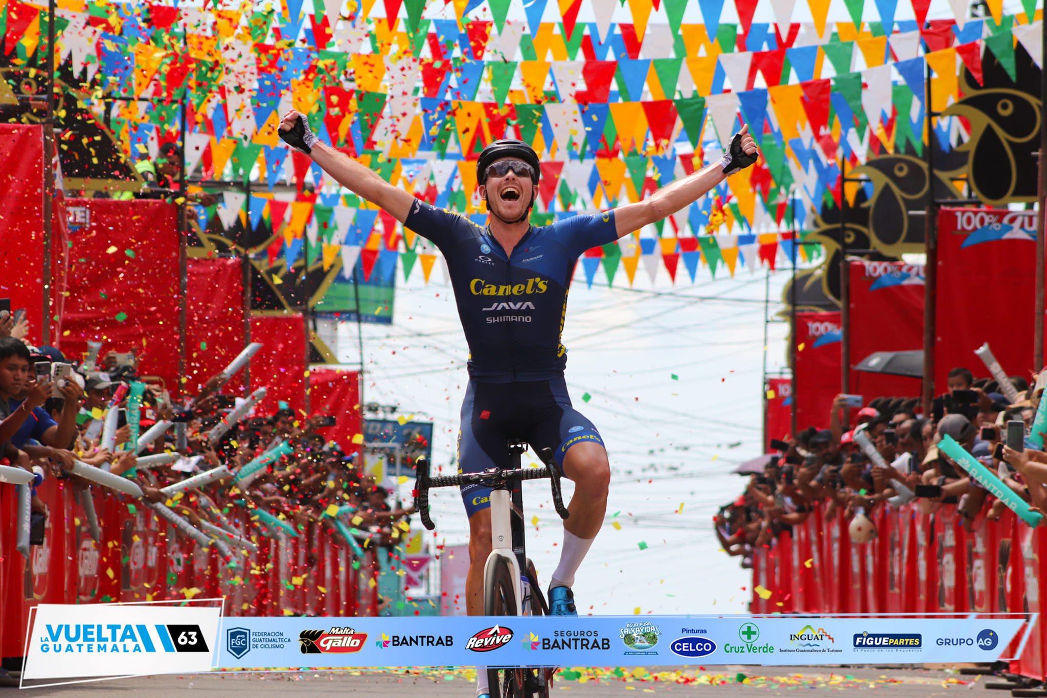 Cormac McGeough a remporté la 4ème étape de la Vuelta Guatemala.