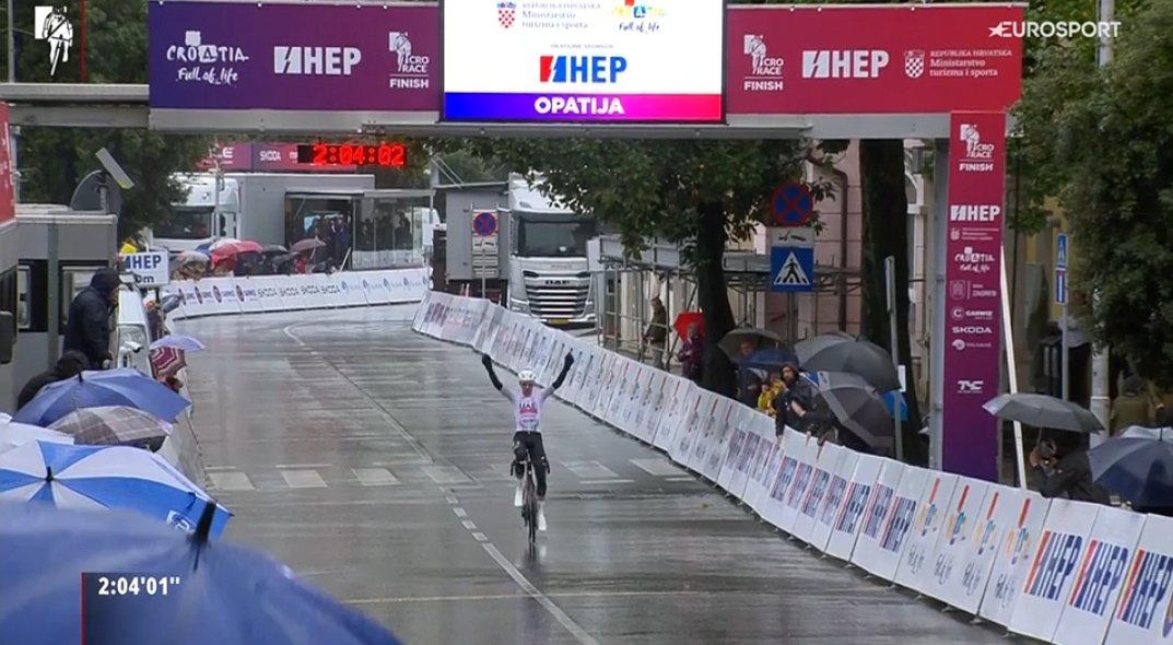 Brandon McNulty a remporté la 3ème étape de la Cro Race.