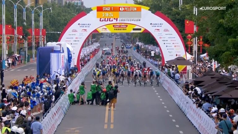 Lionel Taminiaux a remporté la 1ère étape du Tour of Guangxi.