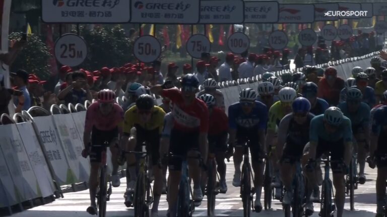 Ethan Vernon a remporté la 4ème étape du Tour of Guangxi.