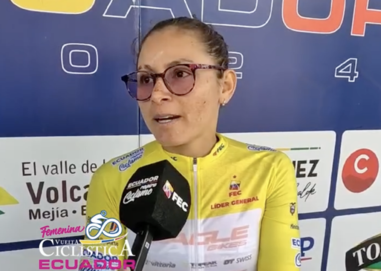 Esther Galarza a remporté la 2ème étape de la Vuelta Femenina Ecuador.