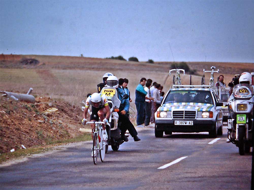 Fabio Parra, ancien coureur colombien.