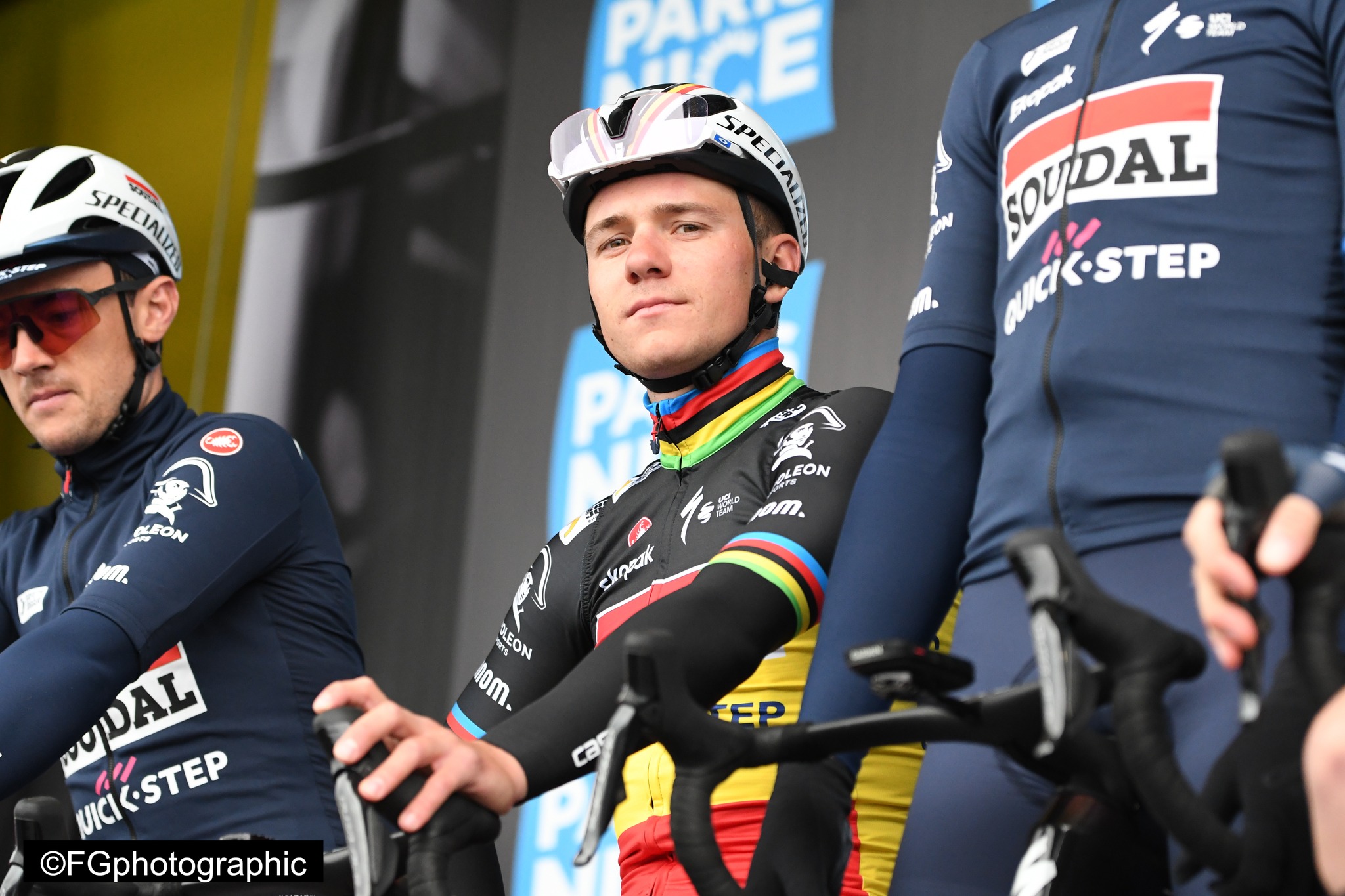 Remco Evenepoel a profité de son retour en Belgique pour s'essayer au vélo de plage.