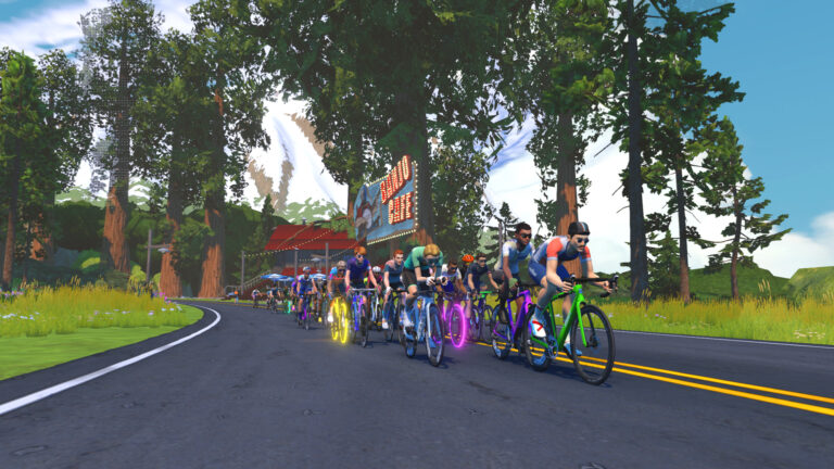 Zwift a présenté le retour de l'île de Jarvis.