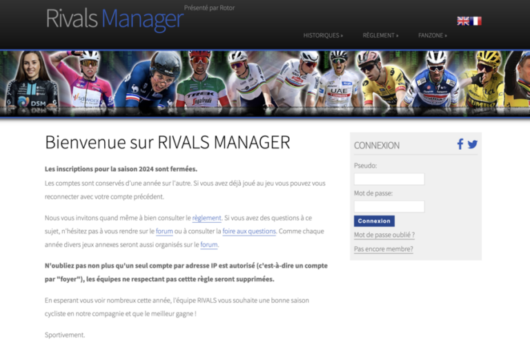 Il y aura une nouvelle édition de Rivals Manager en 2025.